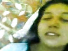 Malajština starší mami modré šaty